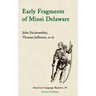 Early Fragments of Minsi Delaware