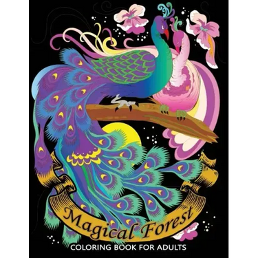 Magical Forest Coloring Books for Adults: An Animals Coloring Pages