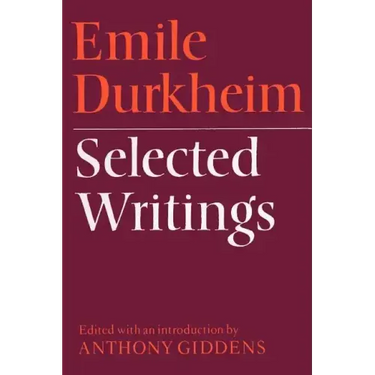 Emile Durkheim: Selected Writings