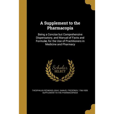 A Supplement to the Pharmacopia