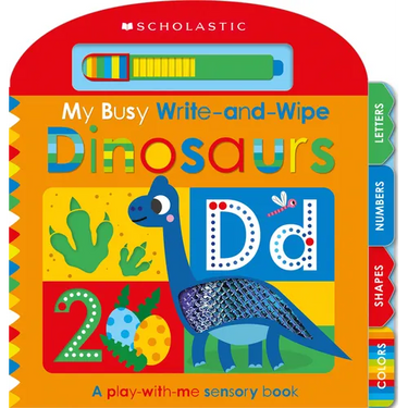 My Busy Write-And-Wipe: Dinosaurs (Scholastic Early Learners)
