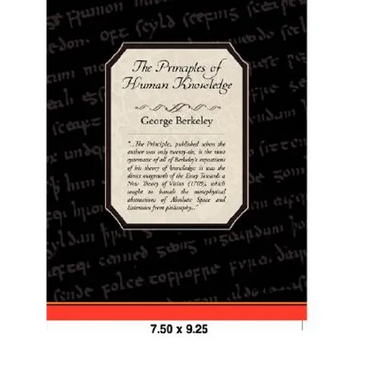 A Tretease Concerning the Principles of Human Knowledge