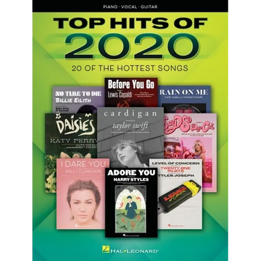 Top Hits of 2020: 20 of the Hottest Songs Arranged for Piano/Vocal/Guitar