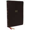 NKJV Holy Bible, Super Giant Print Reference Bible, Brown Bonded Leather, 43,000 Cross References, Red Letter, Comfort Print: New King James Version