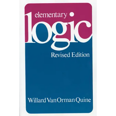 Elementary Logic: Revised Edition