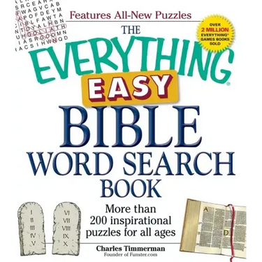 The Everything Easy Bible Word Search Book: More Than 200 Inspirational Puzzles for All Ages