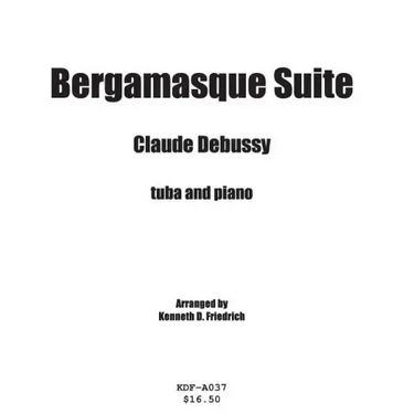 Bergamasque Suite - tuba and piano