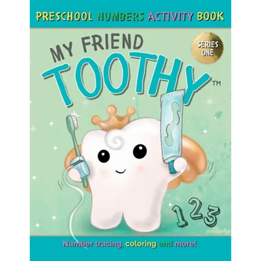 My Friend Toothy - Preschool Numbers Activity Book: Series One