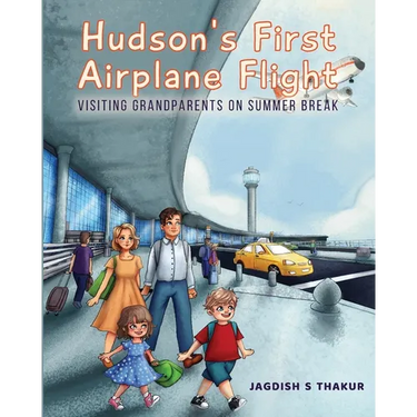 Hudson's First Airplane Flight: Visiting Grandparents on Summer Break