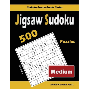 Jigsaw Sudoku: 500 Medium Puzzles