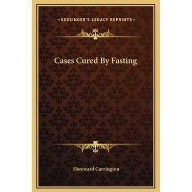 Cases Cured By Fasting