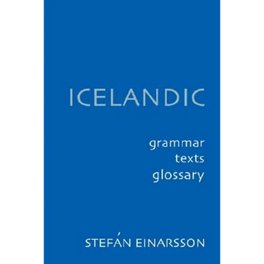 Icelandic: Grammar Text Glossary