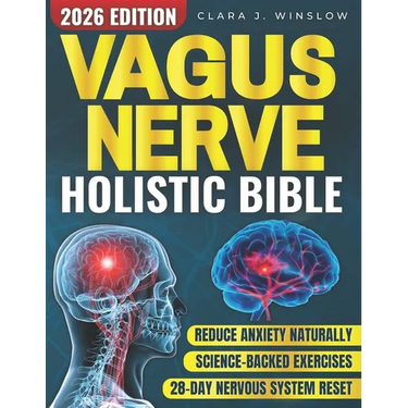 Vagus Nerve Holistic Bible: Somatic Exercises to Restore Deep Sleep, Reduce Stress, Anxiety & Trauma Without Medication - Evidence-Based 28-Day Protoc