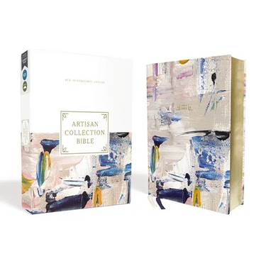 Niv, Artisan Collection Bible, Leathersoft, Multi-Color/Blue, Red Letter, Comfort Print