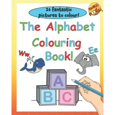 The Alphabet Colouring Book.