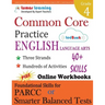 Common Core Practice - 4th Grade English Language Arts: Workbooks to Prepare for the Parcc or Smarter Balanced Test