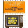 Word Search Puzzles Caution: Maximum Difficulty Level: The Most Difficult Puzzle We Make- Over 600 Letters Per Puzzle - 25x25 Grid Size- For People