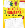 Tracing Numbers 0 to 100 for Kids Ages 3-5