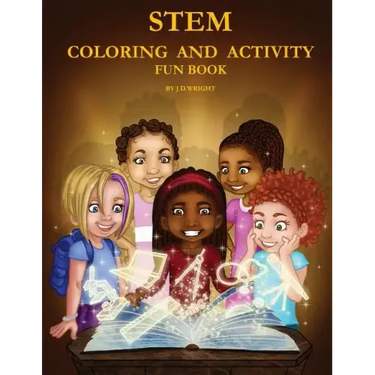 Stem Coloring and Activity Fun Book