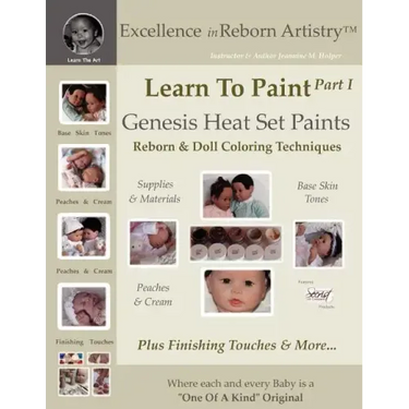 Learn To Paint Part 1: Genesis Heat Set Paints Coloring Techniques - Peaches & Cream Reborns & Doll Making Kits - Excellence in Reborn ArtistryT Serie