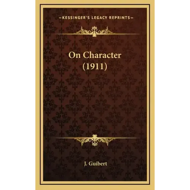On Character (1911)