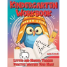 Kindergarten Workbook Ages 4 to 5 Letter and Number Tracing Practice Writing Your Name: Handwriting Practice Worksheet with Cute Owl Bird Design