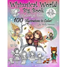Whimsical World Big Book Coloring Book 100 Illustrations to Color by Molly Harrison: Adorable Fairies, Mermaids, Witches, Angels, Mythical Creatures,