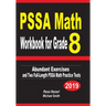 PSSA Math Workbook for Grade 8: Abundant Exercises and Two Full-Length PSSA Math Practice Tests