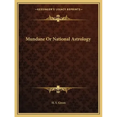 Mundane or National Astrology