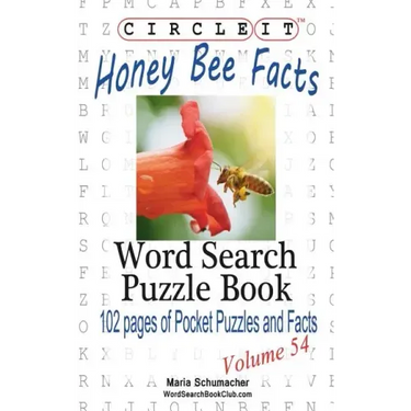 Circle It, Honey Bee Facts, Word Search, Puzzle Book