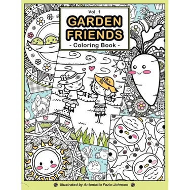 Garden Friends Volume 1: Coloring Book