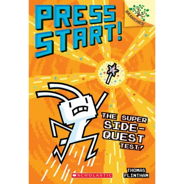 The Super Side-Quest Test!: A Branches Book (Press Start! #6): Volume 6