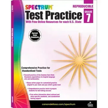 Spectrum Test Practice, Grade 7: Volume 67