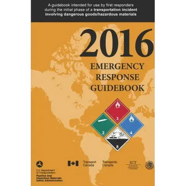 Emergency Response Guidebook 2016