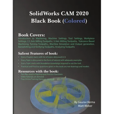 SolidWorks CAM 2020 Black Book (Colored)
