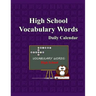 Whimsy Word Search, High School Vocabulary Words - Daily Calendar