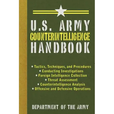 U.S. Army Counterintelligence Handbook