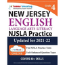 New Jersey Student Learning Assessments (NJSLA) Test Practice: Grade 4 English Language Arts Literacy (ELA) Practice Workbook and Full-length Online A