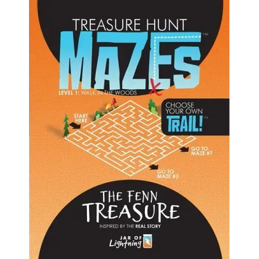 Treasure Hunt Mazes, The Fenn Treasure: Level 1, Choose Your Own Trail!