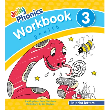 Jolly Phonics Workbook 3: In Print Letters (American English Edition)