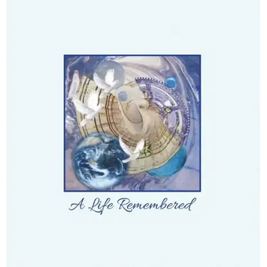 "A Life Remembered" Funeral Guest Book, Memorial Guest Book, Condolence Book, Remembrance Book for Funerals or Wake, Memorial Service Guest Book: A Ce