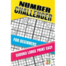 Number Challenger for Beginners Sudoku Large Print Easy
