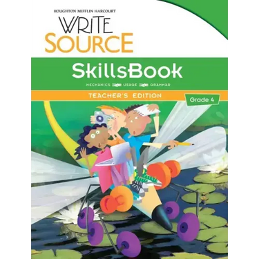 Write Source SkillsBook Teacher's Edition Grade 4