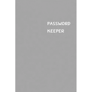 Password Keeper: Size (6 x 9 inches) - 100 Pages - Coin Cover: Keep your usernames, passwords, social info, web addresses and security