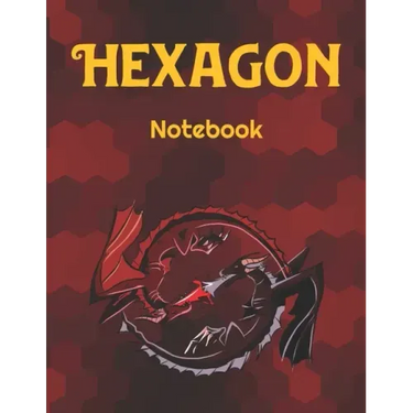Hexagon Notebook: Hexagonal Graph Paper Notepad