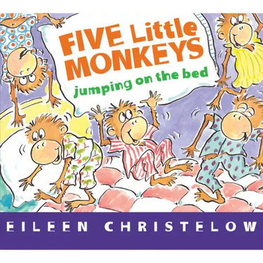 Five Little Monkeys Jumping on the Bed Board Book