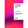 Foundations of Taxation Law 2021