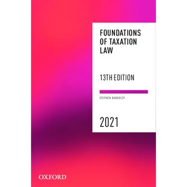 Foundations of Taxation Law 2021