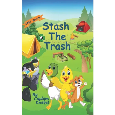 Stash The Trash: Early Decodable Book