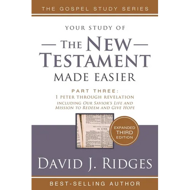 New Testament Made Easier PT 3 3rd Edition